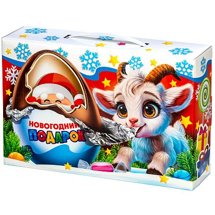 Новогодний подарок Набор сладостей «Козочка-Сладкоежка»