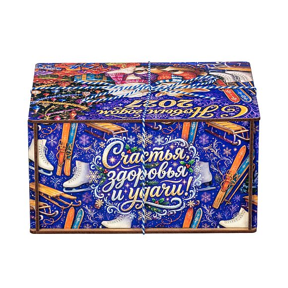 Сладкий новогодний подарок Подарок на Новый год «Зимний спорт (Классика)»